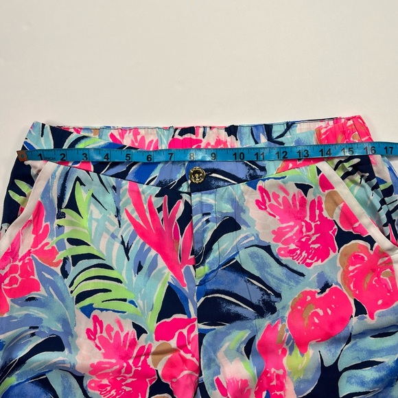 Lilly Pulitzer Madeira High Tide Pant - tropicolada, size 10 - Picture 9 of 13